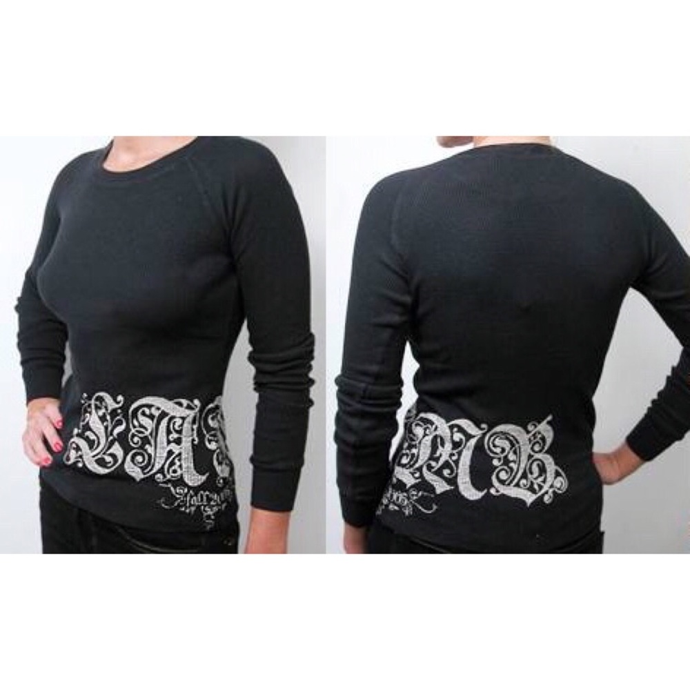 LAMB Ornate Logo Graphic Raglan Thermal